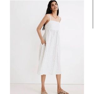 Madewell gingham dress